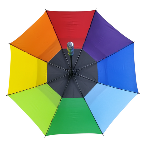 Giant De-Luxe Auto Rainbow Golf Umbrella