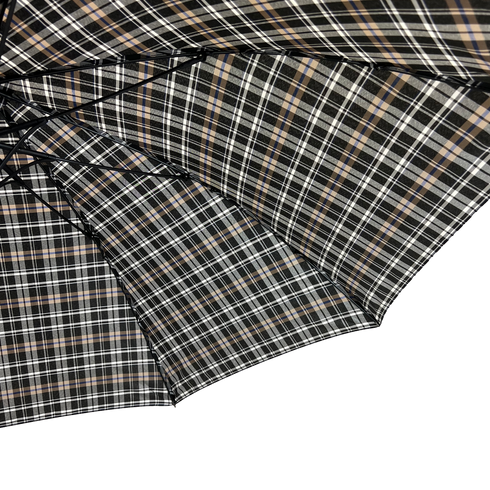 Everyday Tartan Stick Umbrella Black