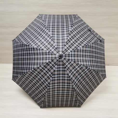 Everyday Tartan Stick Umbrella Black