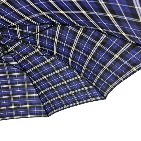 Everyday Tartan Stick Umbrella Purple