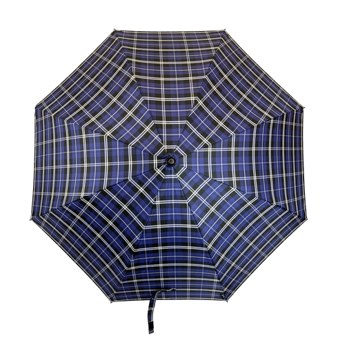 Everyday Tartan Stick Umbrella Purple