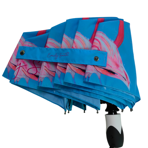 Emily Smith Designs Flossy & Amber Compact Umbrella