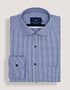 Navy Mini Check Shirt