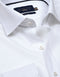 White Self Patterned Dobby Dress Shirt
