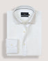 Plain White Cotton Dress Shirt
