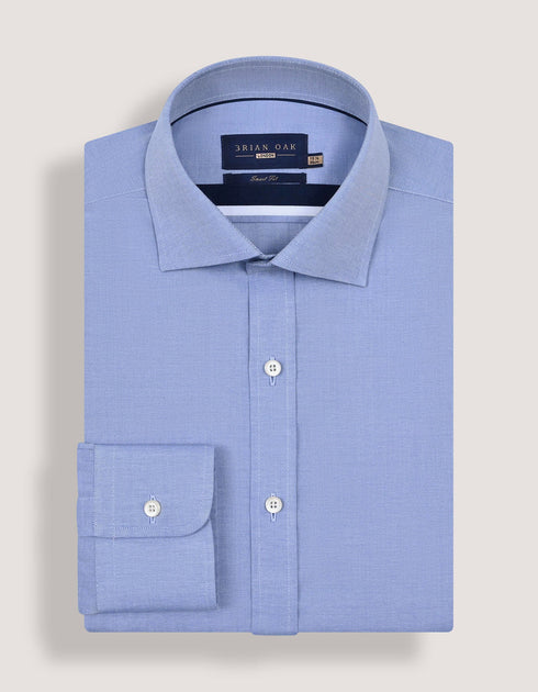 Easy Iron Light Blue Dress Shirt