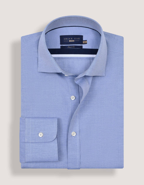 Easy Iron Light Blue Dress Shirt
