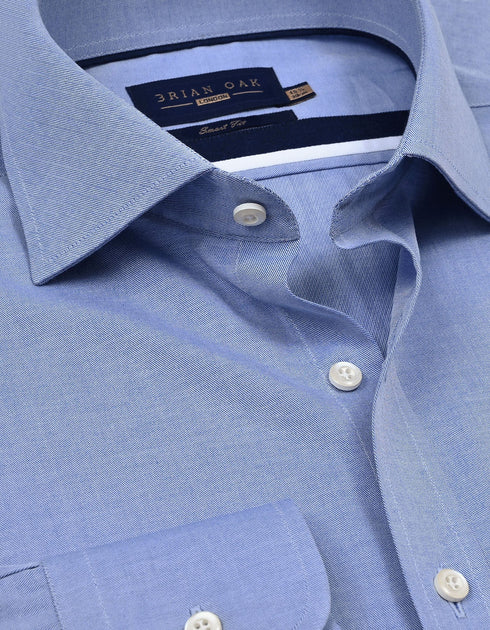 Easy Iron Light Blue Dress Shirt