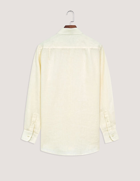 Pure Linen Shirt – Cream