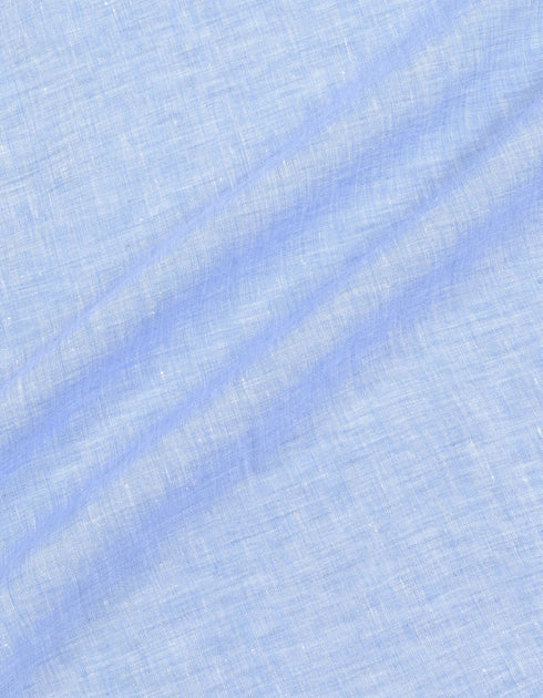 Pure Linen Shirt - Sky Blue