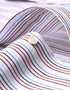 Red Multicolour Stripes Shirt