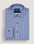 Royal Blue Mini Check Shirt