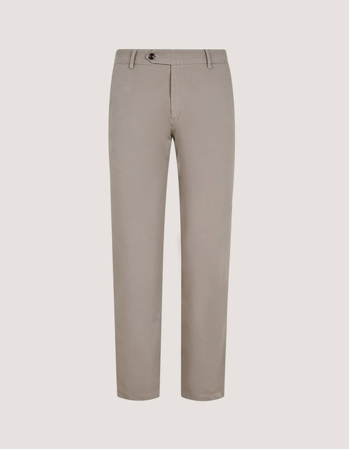 Beige Performance Chino Trouser