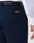 Plain Navy Smart Fit Chino Trouser