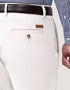Flat Front Smart Fit Chinos – Cream
