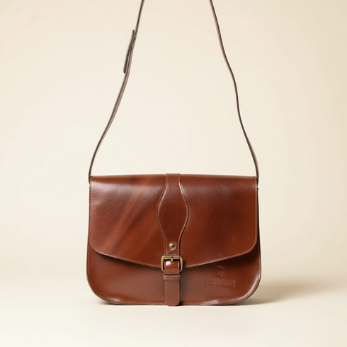 Fairford – Lightweight Leather Saddle Bag