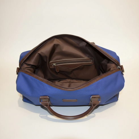 Grantham II - Handmade Canvas and Leather Travel Luggage / Holdall