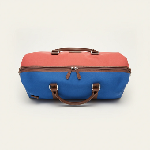 Grantham II - Handmade Canvas and Leather Travel Luggage / Holdall