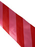 rose light pink and raspberry pink barber striped tie