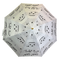 White Music Umbrella with Black Notes