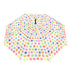 Laura Wall Dots Design Stick Umbrella