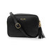 Personalised Luxury Crossbody Bag in Black