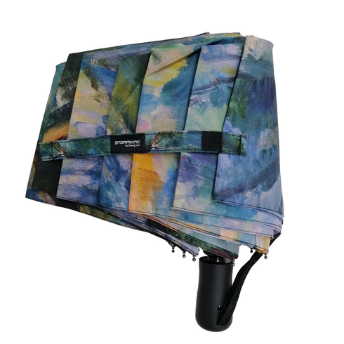 StormKing Folding Art Umbrella Cezanne The Brook by Soake