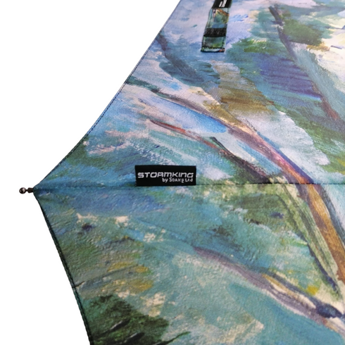 StormKing Folding Art Umbrella Cezanne The Brook by Soake