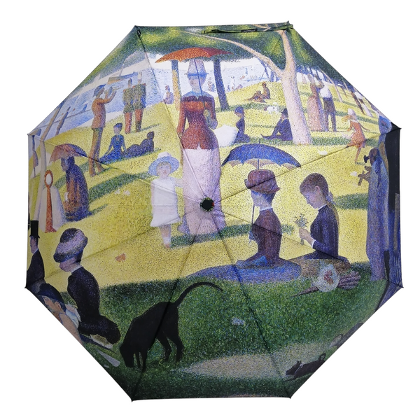 StormKing Folding Art Umbrella Seurat La Grande Jatte by Soake