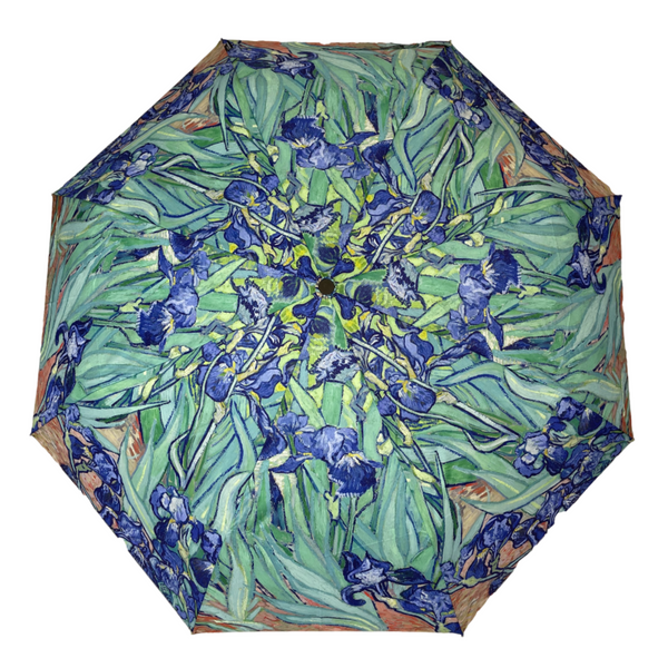 StormKing Folding Art Umbrella Van Gogh Irises by Soake