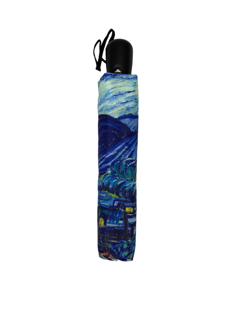 StormKing Art Van Gogh Starry Night Folding Umbrella by Soake