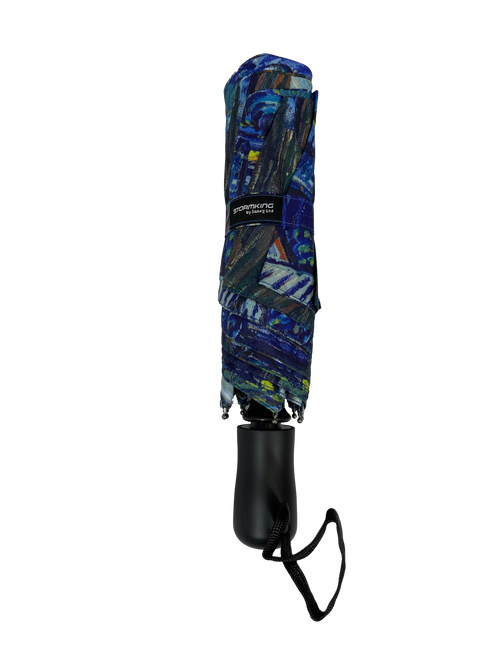 StormKing Art Van Gogh Starry Night Folding Umbrella by Soake