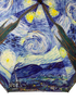 StormKing Art Van Gogh Starry Night Folding Umbrella by Soake