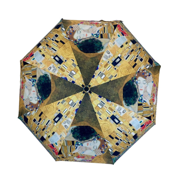StormKing Art Collection Klimt The Kiss Folding Umbrella by Soake
