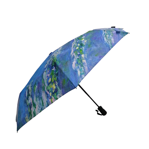 StormKing Art Collection Monet Water Lillies Folding Umbrella by Soake