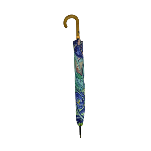 StormKing Art Van Gogh Irises Classic Stick Umbrella by Soake