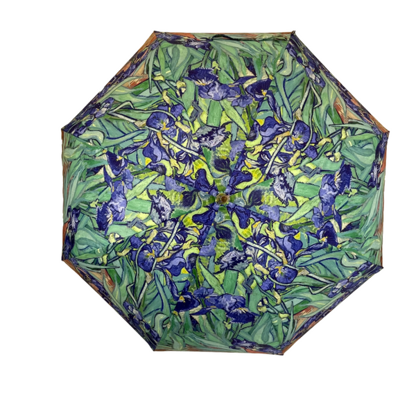 StormKing Art Van Gogh Irises Classic Stick Umbrella by Soake