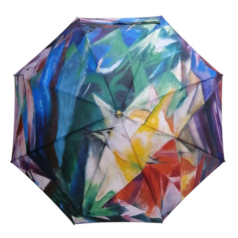 StormKing Art Franz Marc Birds Classic Stick umbrella by Soake