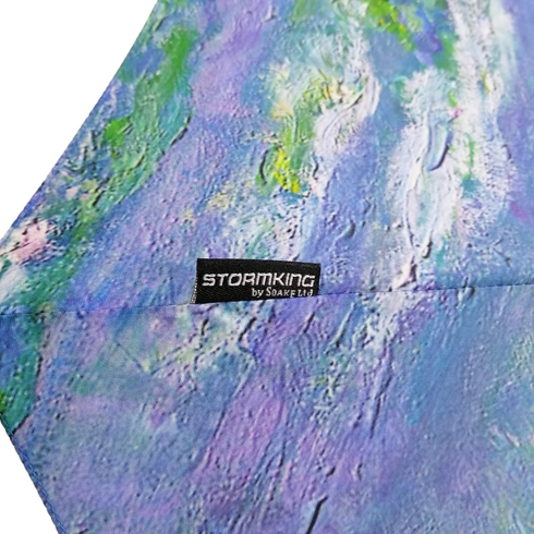 StormKing Art Monet Water Lillies Classic Stick Umbrella by Soake