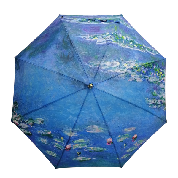 StormKing Art Monet Water Lillies Classic Stick Umbrella by Soake
