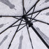 StormKing Folding City Umbrella Paris Black and White by Soake