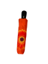 StormKing Folding Floral Umbrella Orange Daisy