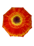 StormKing Folding Floral Umbrella Orange Daisy
