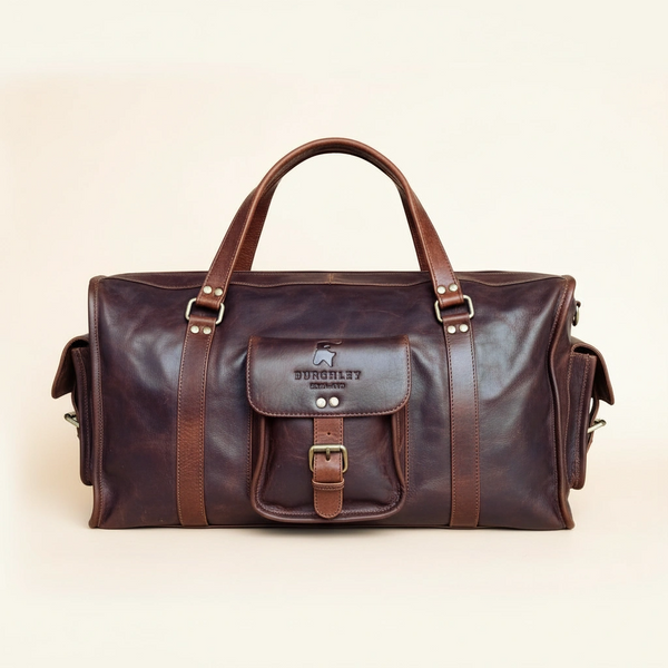 Stamford – Handmade Vintage Leather Travel Bag / Holdall