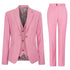 TP-16 - Women's 3 Piece Plain Pink Suit