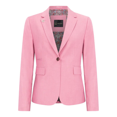 TP-16 - Women's 3 Piece Plain Pink Suit