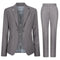 TPW-15 - Women's 3 Piece Plain Grey Suit