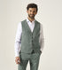 Skopes Elio Suit Waistcoat For Men in Sage Green, 34R-62R