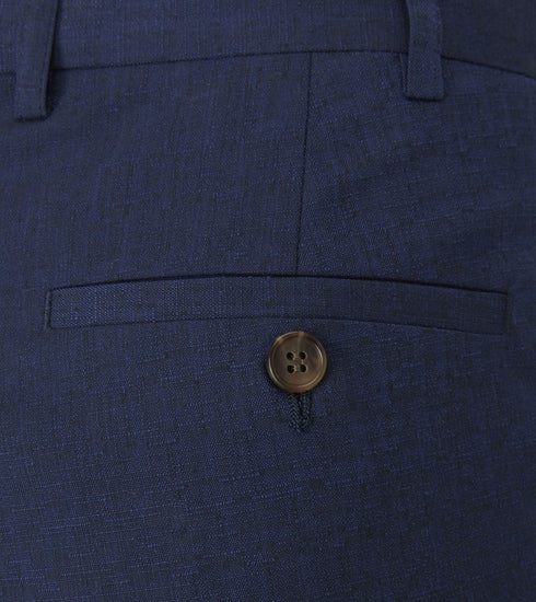 Skopes Caspian Suit Tailored Fit Trouser For Men ins Navy Blue, 30W-58W