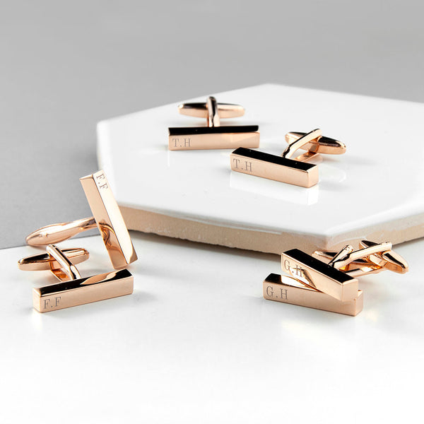 Personalised Bar Cufflinks